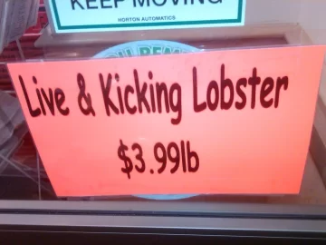 [Hearth.com] Anyone see Live & Kicking Lobsters $3.99 lb at the Market this weekend? See pics