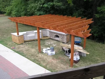 [Hearth.com] outdoor kitchen, pizza oven progress