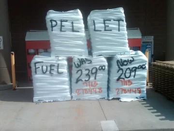 [Hearth.com] Home Depot Salem NH got Fireside Ultra Wood Pellets in this morning!