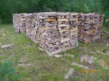 [Hearth.com] Finally got wood stacked.