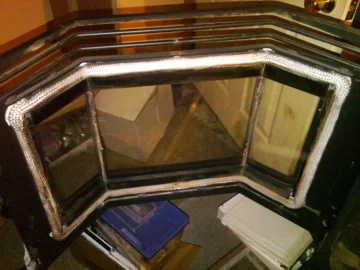 [Hearth.com] Quadrafire Santa Fe Right hand door fix and modification
