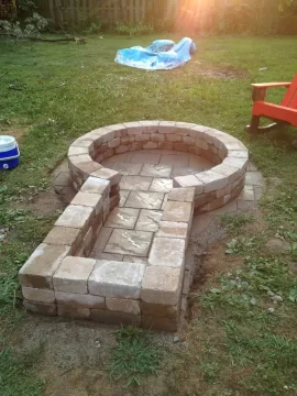 Fire Pit Finished