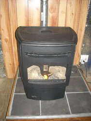 Who is painting their pellet stove this summer to make it look good for the fall?