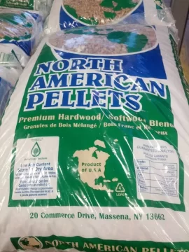 [Hearth.com] Lowes has North American brand pellets.