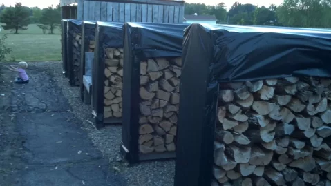 [Hearth.com] No Tarps.... Just plastic....