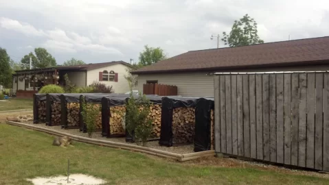 [Hearth.com] No Tarps.... Just plastic....