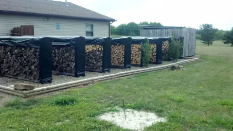 [Hearth.com] No Tarps.... Just plastic....