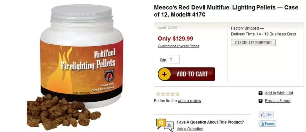 [Hearth.com] These Meeco's Red Devil pellets are dynomite!
