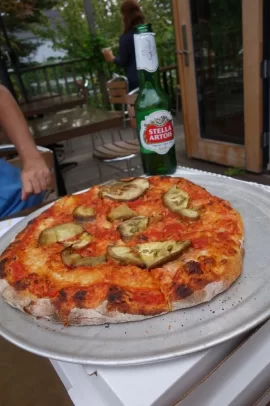 [Hearth.com] Pizza w eggplant