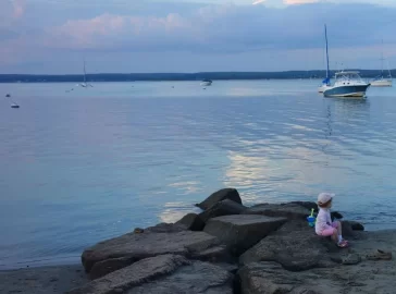 [Hearth.com] Evening by the bay