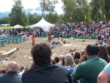 [Hearth.com] AK state fair + lumber jack show