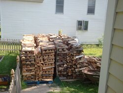 Am I a fool for trying to build a shed around my stacks?
