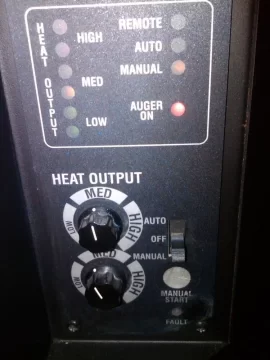 [Hearth.com] Lopi Pioneer Bay Auger will not budge when feed knob set below the M in Medium!
