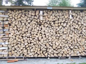 [Hearth.com] 14/15 wood starting to fill up the wood shed.