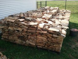 Is this wood stacked ok?