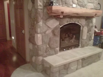 [Hearth.com] Fireplace depth too small....ideas?