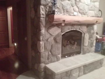 [Hearth.com] Fireplace depth too small....ideas?