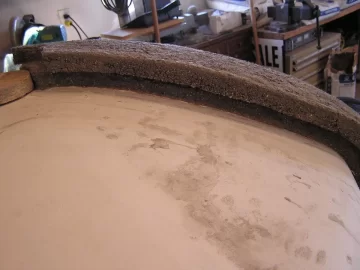 [Hearth.com] pizza dome refractory casting almost done