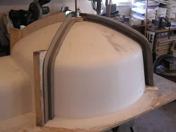 [Hearth.com] pizza dome refractory casting almost done