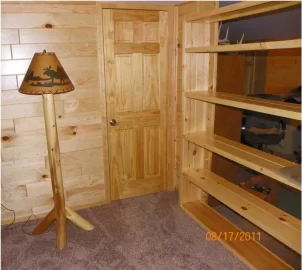 [Hearth.com] getting ready for round #2....knotty pine ceiling