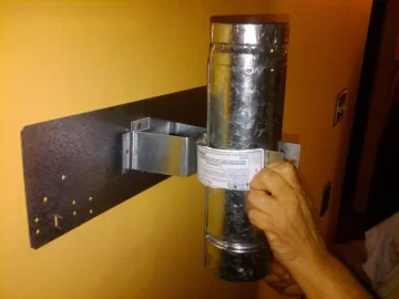 [Hearth.com] Pellet Stove Interior Vertical Rise Pipe FLOPPING ?