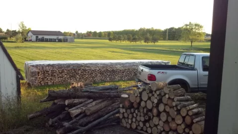 [Hearth.com] My woodstack covering skills are in serious need of improvement