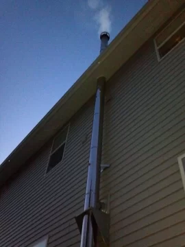 [Hearth.com] Exterior Metal Chimney