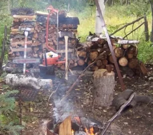 [Hearth.com] Retrieved flooded moose camp today (Pics)