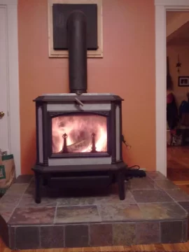 [Hearth.com] Another PH shoulder season fire...