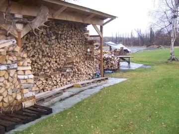 [Hearth.com] How to stay dry, splitting in the rain?
