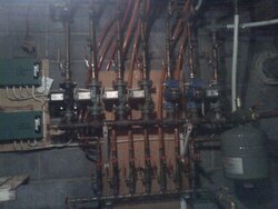 Is this normal or way overkill?  Boiler manifolds.