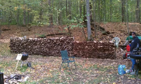 [Hearth.com] Deer camp splitting