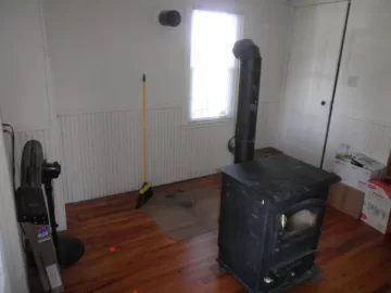 [Hearth.com] New coal stove hearth, hardibacker, please tell me what you think !
