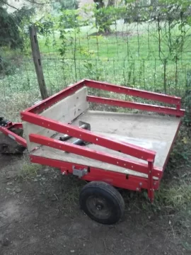 [Hearth.com] Custom wood yard chariot