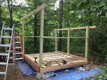 [Hearth.com] My woodshed, thanks all for the inspiration.
