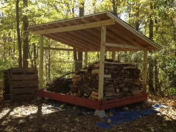 [Hearth.com] My woodshed, thanks all for the inspiration.