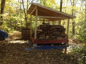 [Hearth.com] My woodshed, thanks all for the inspiration.