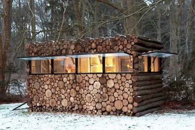 [Hearth.com] Wood Stacking Art