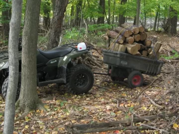 [Hearth.com] Worked the weekend in the locust woods.
