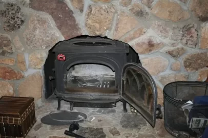 [Hearth.com] Cleaned the flue today - the OAK came in real handy