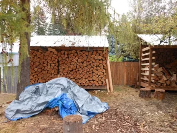 [Hearth.com] Wood Shed Finished