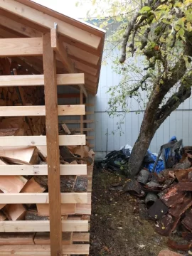 [Hearth.com] Wood Shed Finished