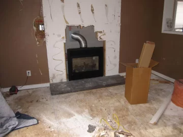 [Hearth.com] Connecting Stove pipe to Dual walled chimney pipe (existing and boxed in)