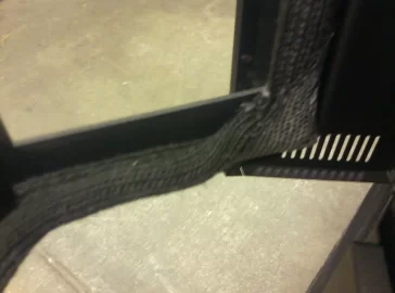 [Hearth.com] Replacing the Napoleon special combo door and window tadpole style gasket!