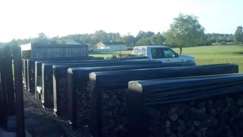[Hearth.com] Winter wood storage