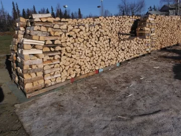 [Hearth.com] Stacked the birch today