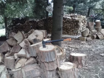 [Hearth.com] Stacked the birch today