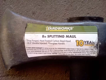[Hearth.com] Menards 8lb maul 10 year warranty.