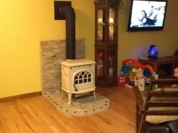 [Hearth.com] Got half the hearth done...