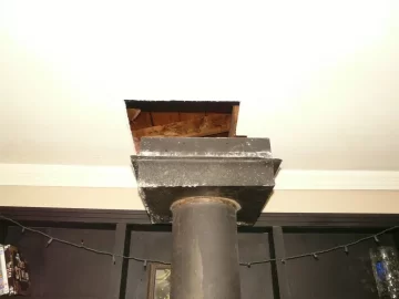[Hearth.com] Request for help connecting stove pipe to chimney